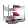 Litera  con cama nido