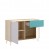 APARADOR  ESTILO RETRO 2 PUERTAS 1 CAJON POP