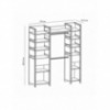 VESTIDOR ESTILO INDUSTRIAL  FLOW