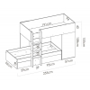 LITERA  TREN MODULAR DUO